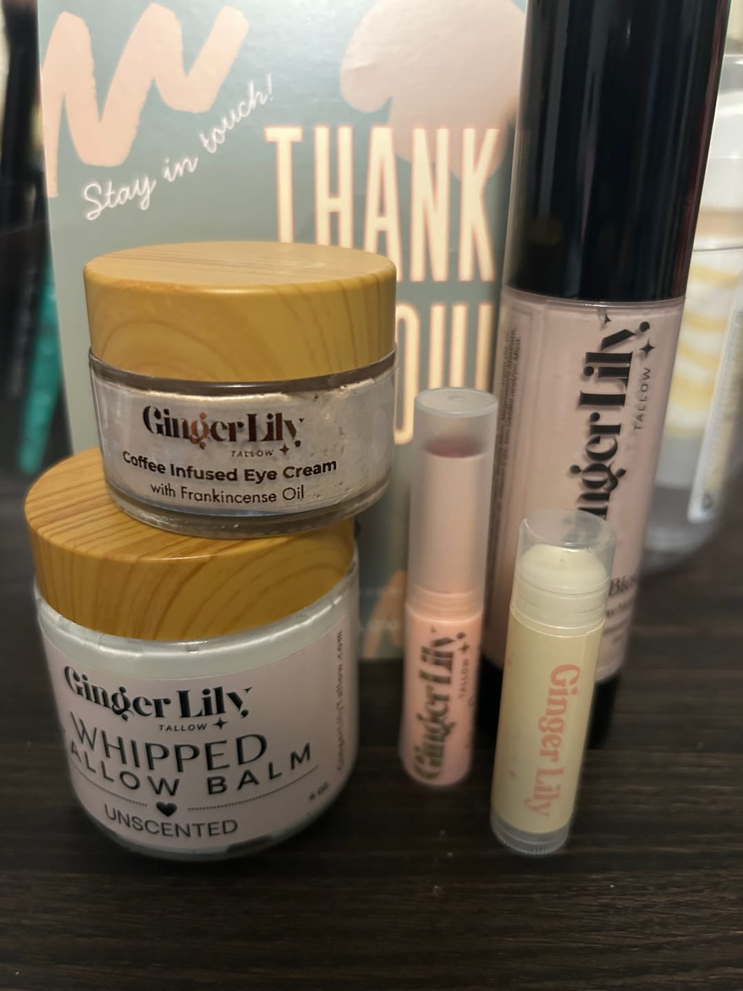 Customer photo review of Organic Tallow Tinted Lip Balm Stick
