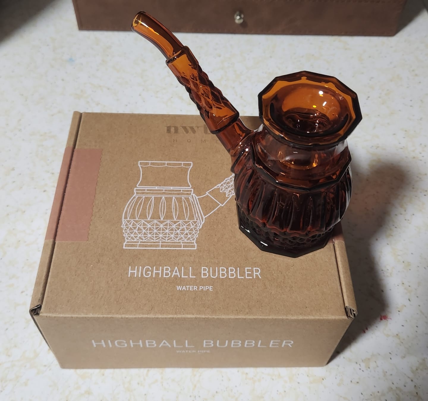 Customer photo review of Highball Bubbler