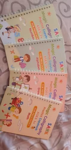 Customer photo review of مجموعة كتب التعليم الذاتي ( 8 كتب بسعر 2)