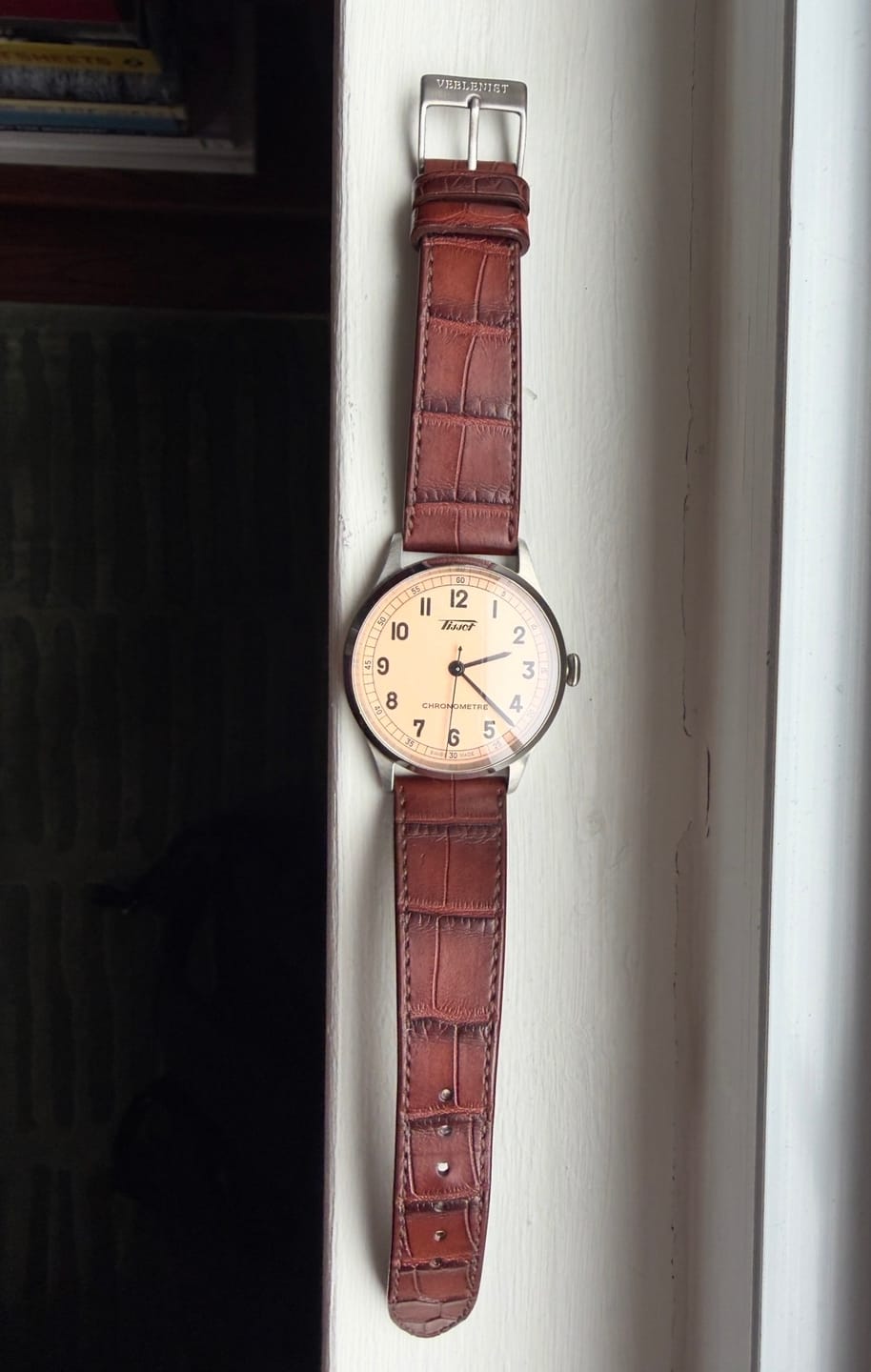 Customer photo review of Matte Brickwood Alligator