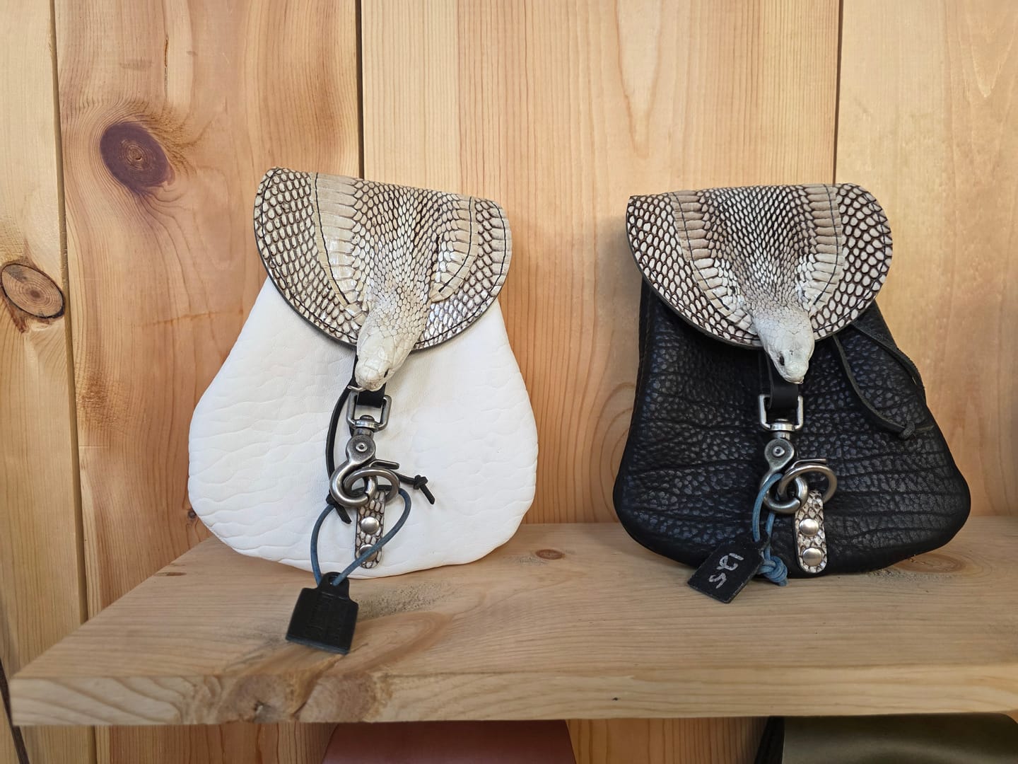 Customer photo review of Head-On Genuine Cobra Skin