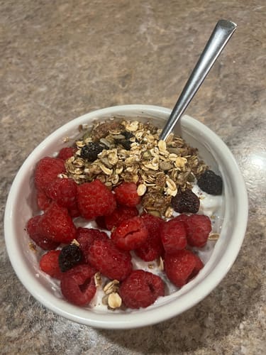 Customer photo review of Whey Protein Isolate Unflavored