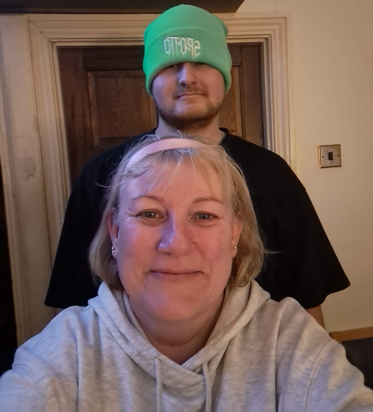 Customer photo review of Official - Green Spotto Beanie