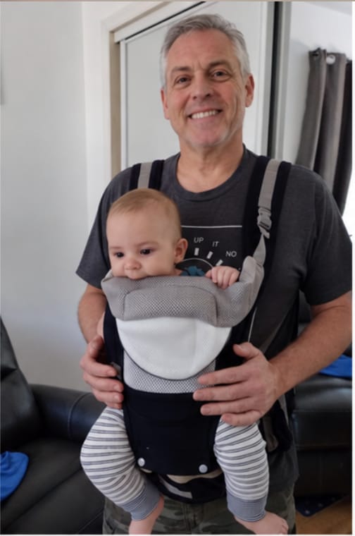 Customer photo review of Wearabe Carrier