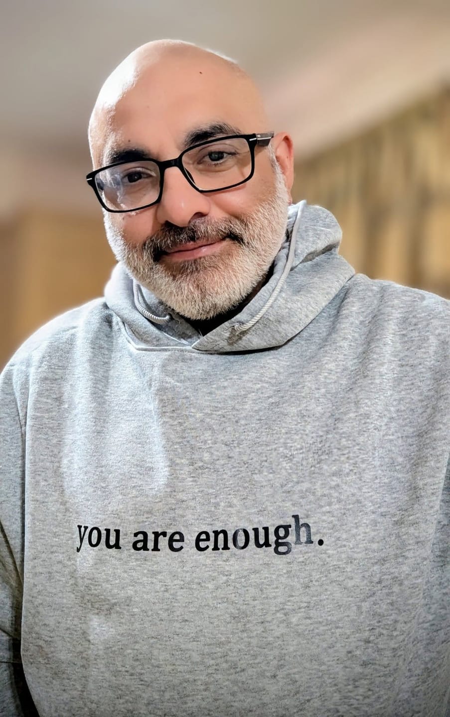 Customer photo review of Dear Person Behind Me (You are enough) Hoodie