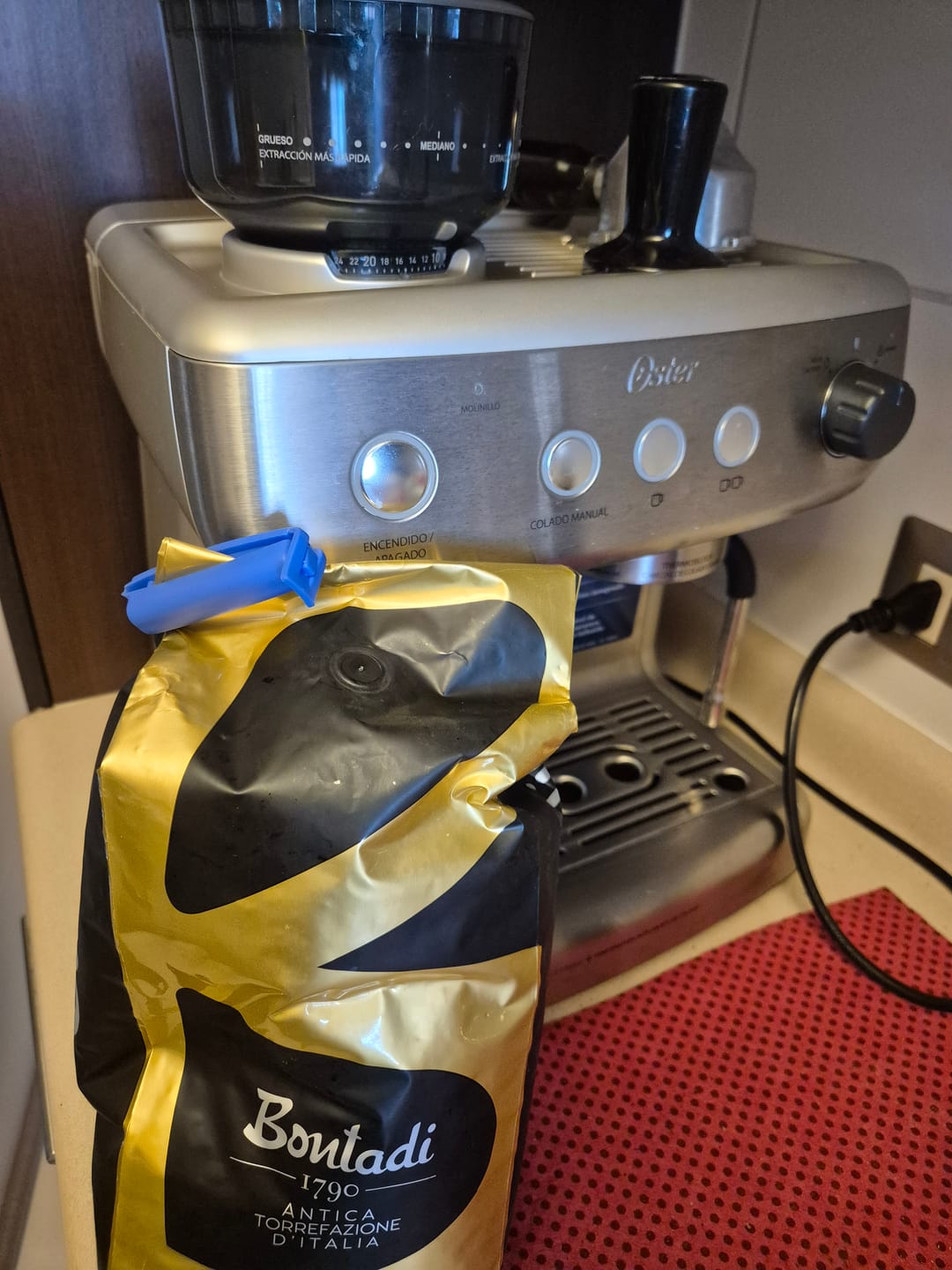 Customer photo review of Bontadi Oro 1 kg Grano Entero