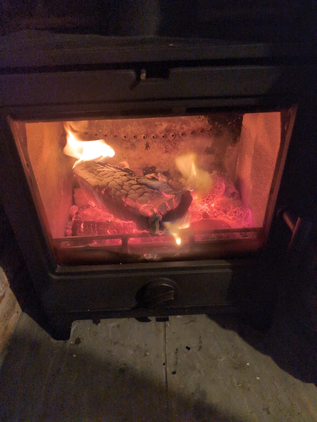 Customer photo review of Large Net Bag of Kindling for Firewood