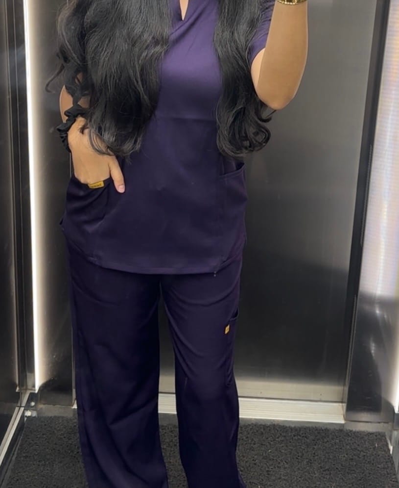 Customer photo review of Pyjama de bloc - Stretch Wide Leg