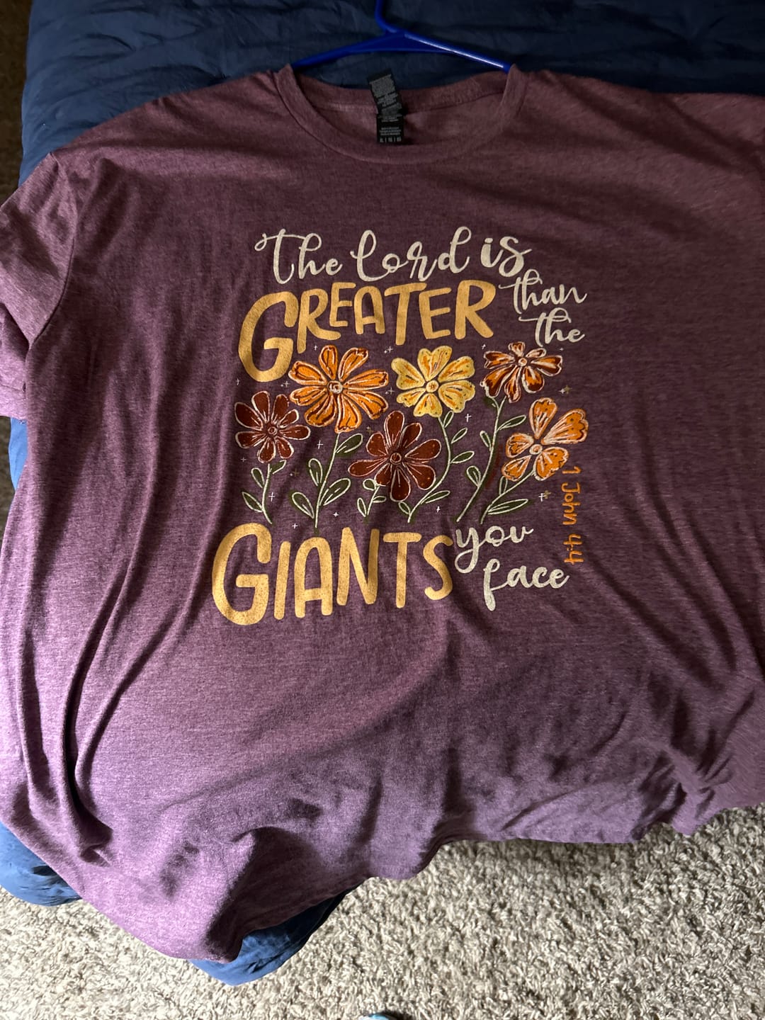 Customer photo review of Greater Tee