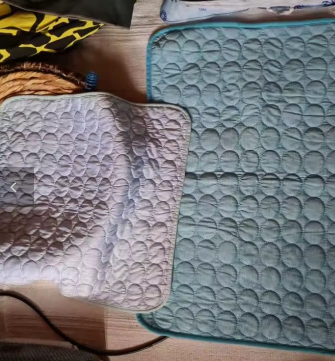 Customer photo review of Tapete refrescante para mascotas