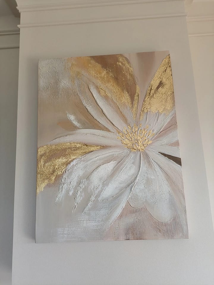 Customer photo review of One Bloom of Joy — Floral Wall Art