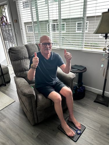 Customer photo review of Stepnura™ Foot Massager