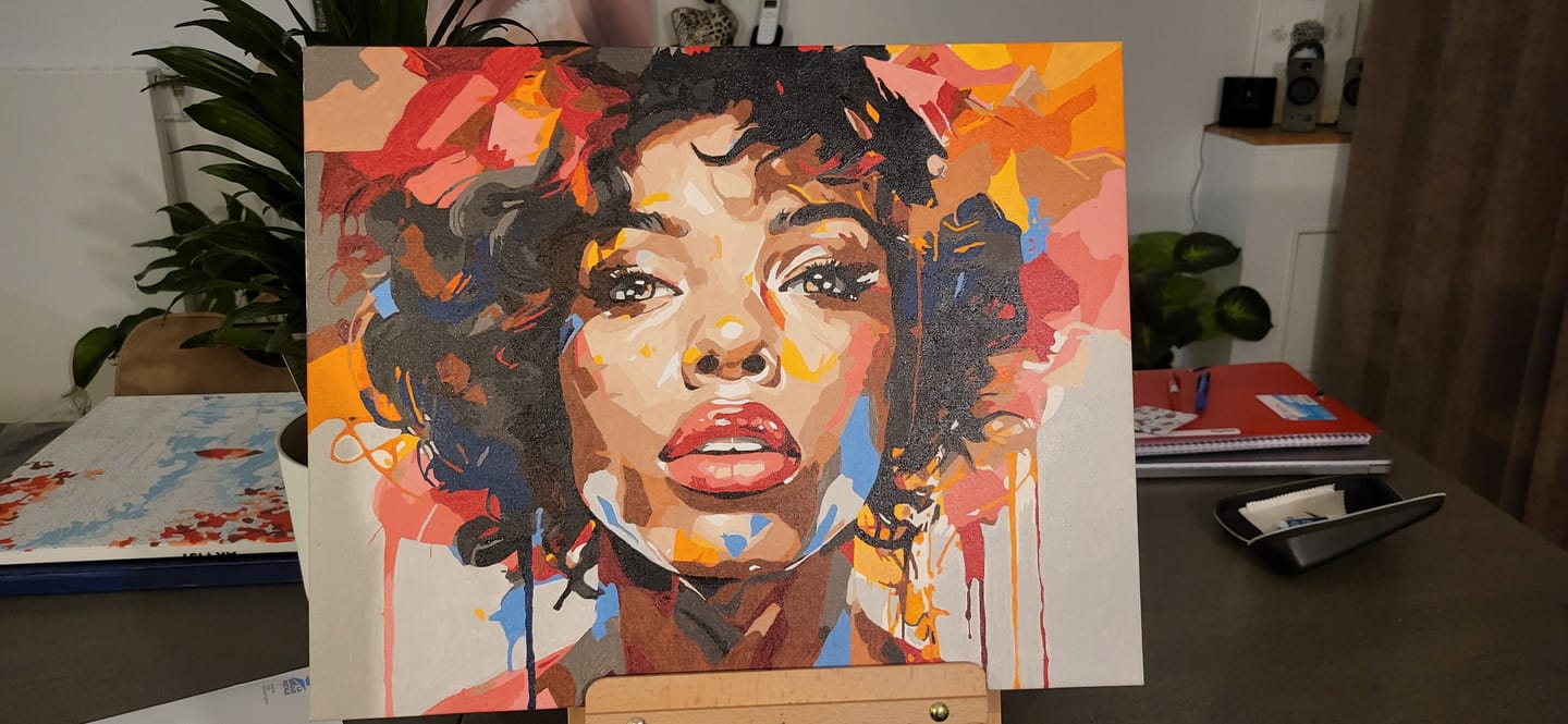 Customer photo review of Colorful Woman