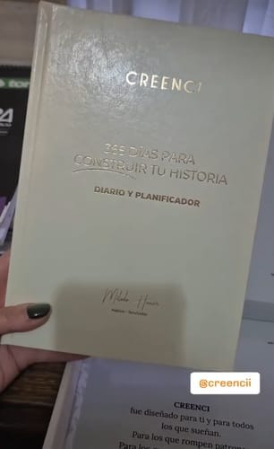 Customer photo review of Diario y planificador para lograr tus metas