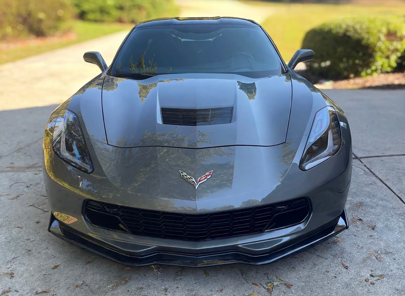 Customer photo review of Corvette C7 Front Bumper Grill