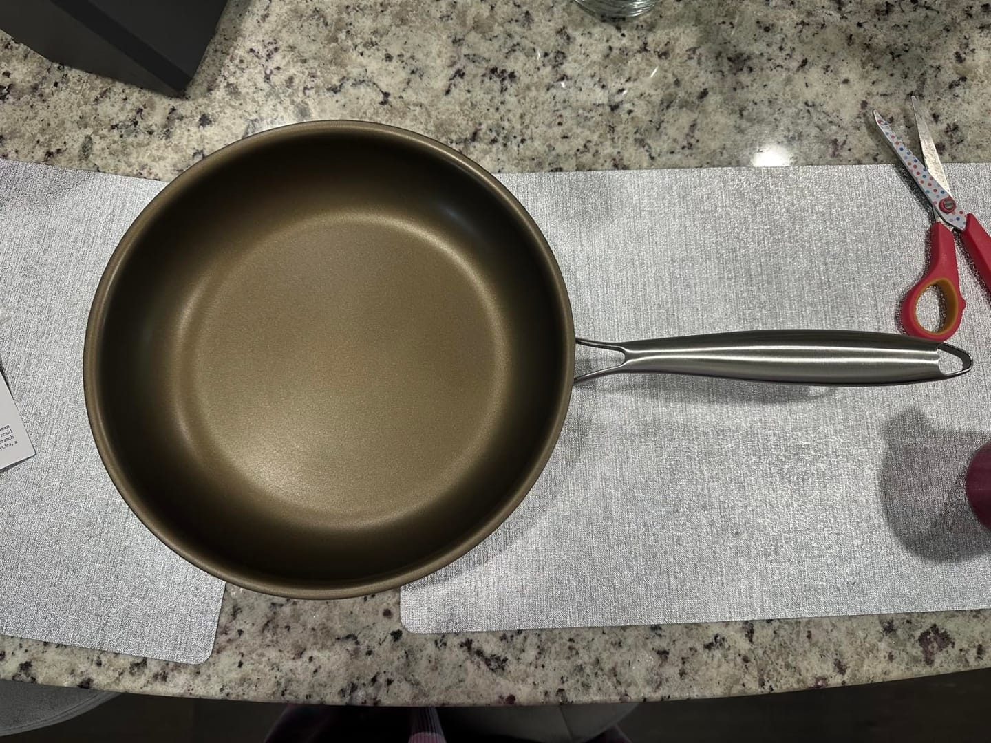 Customer photo review of Pure Pan — Titanium Non-Stick Frying Pan