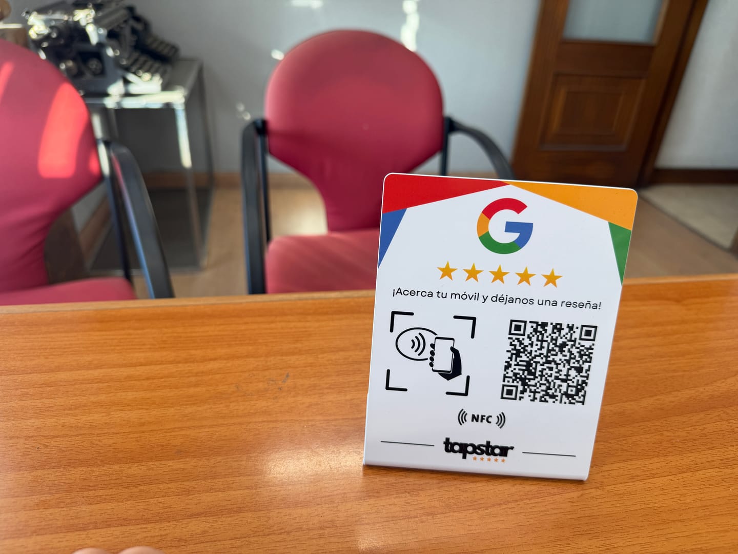 Customer photo review of Expositor Reseñas Google