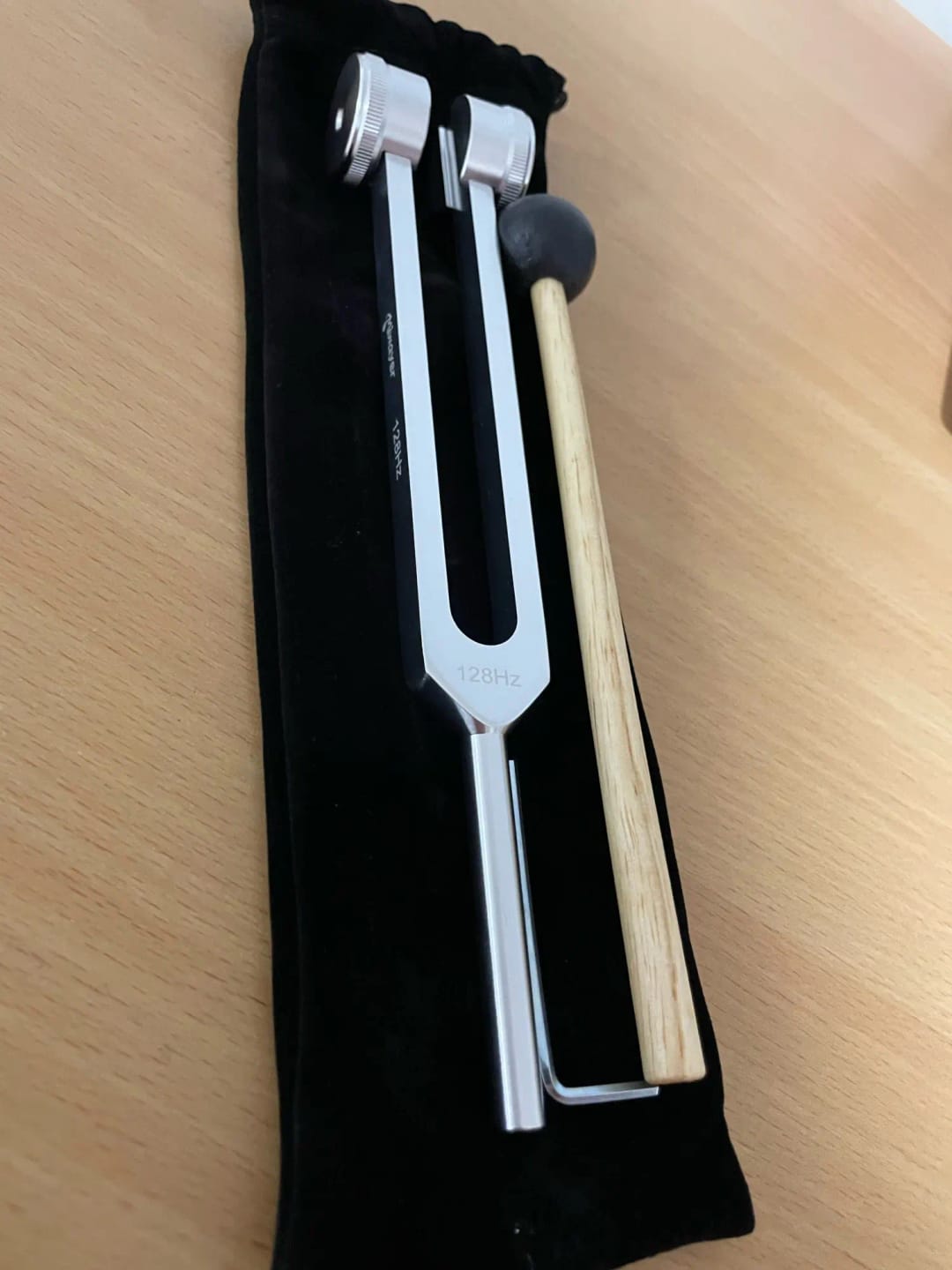 Customer photo review of Tanido — Diapasón 128 Hz para tu ritual de calma diaria