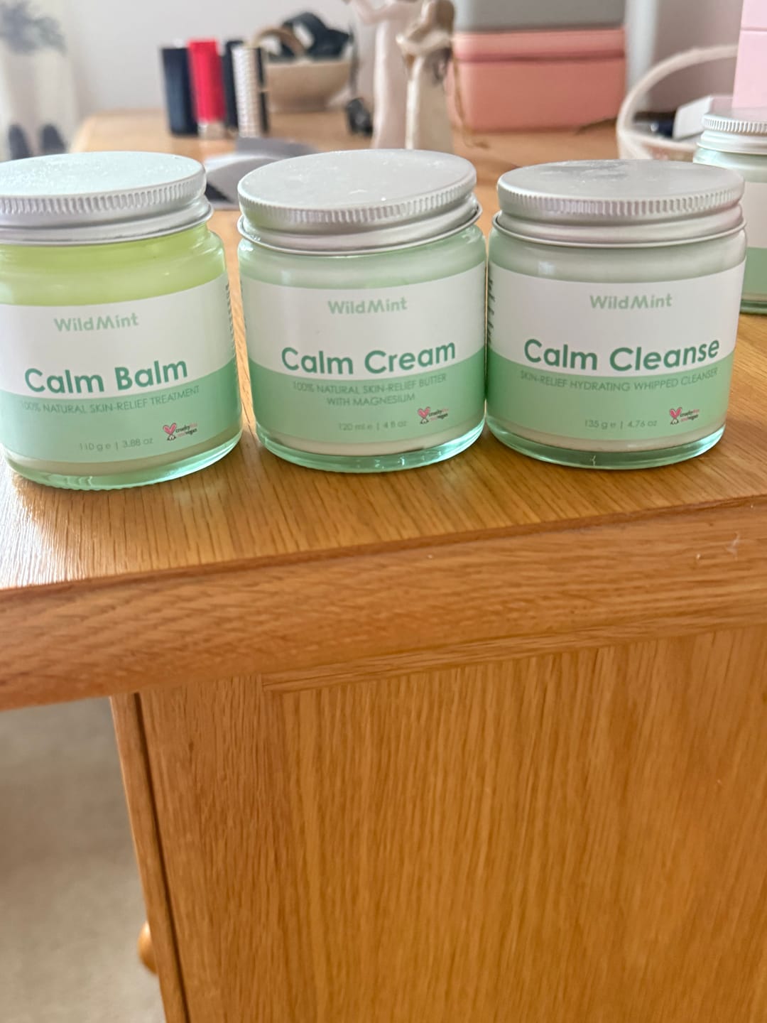 Customer photo review of Calm Skin-Relief Kit