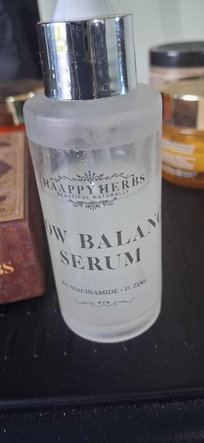 Customer photo review of GLOW BALANCE SERUM ( 50 ml )