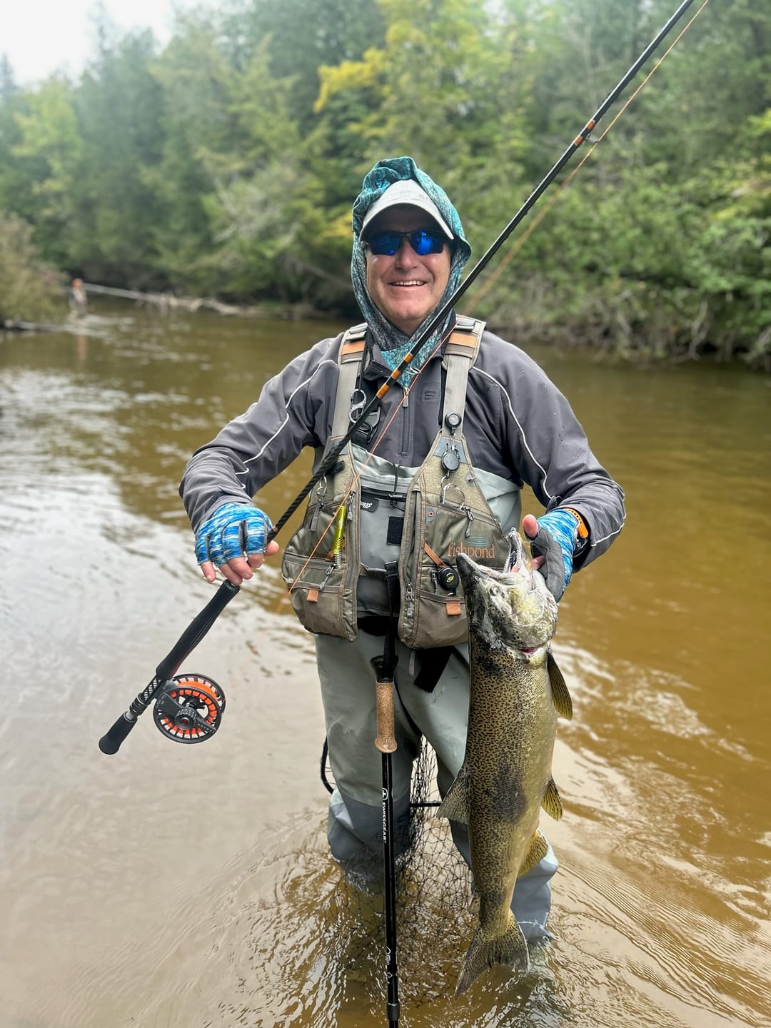 Customer photo review of Spindrift Sport Tec Hooded Long Sleeve – Men's