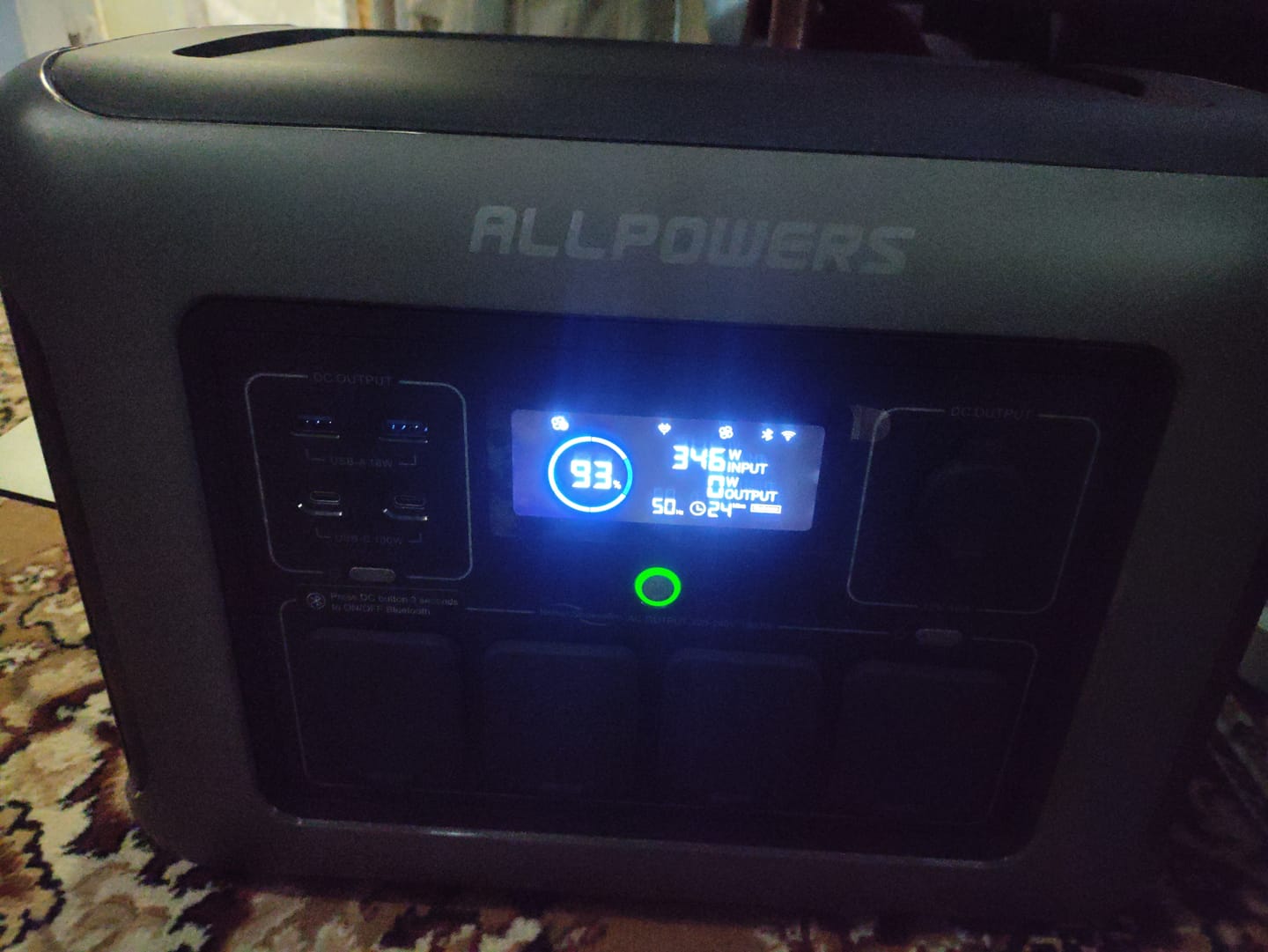 Customer photo review of ALLPOWERS R1500 LITE Portable Power Station 1600W 1056Wh