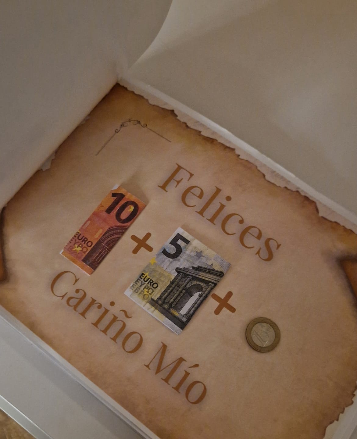 Customer photo review of Álbum imprimible "Feliz cumpleaños"