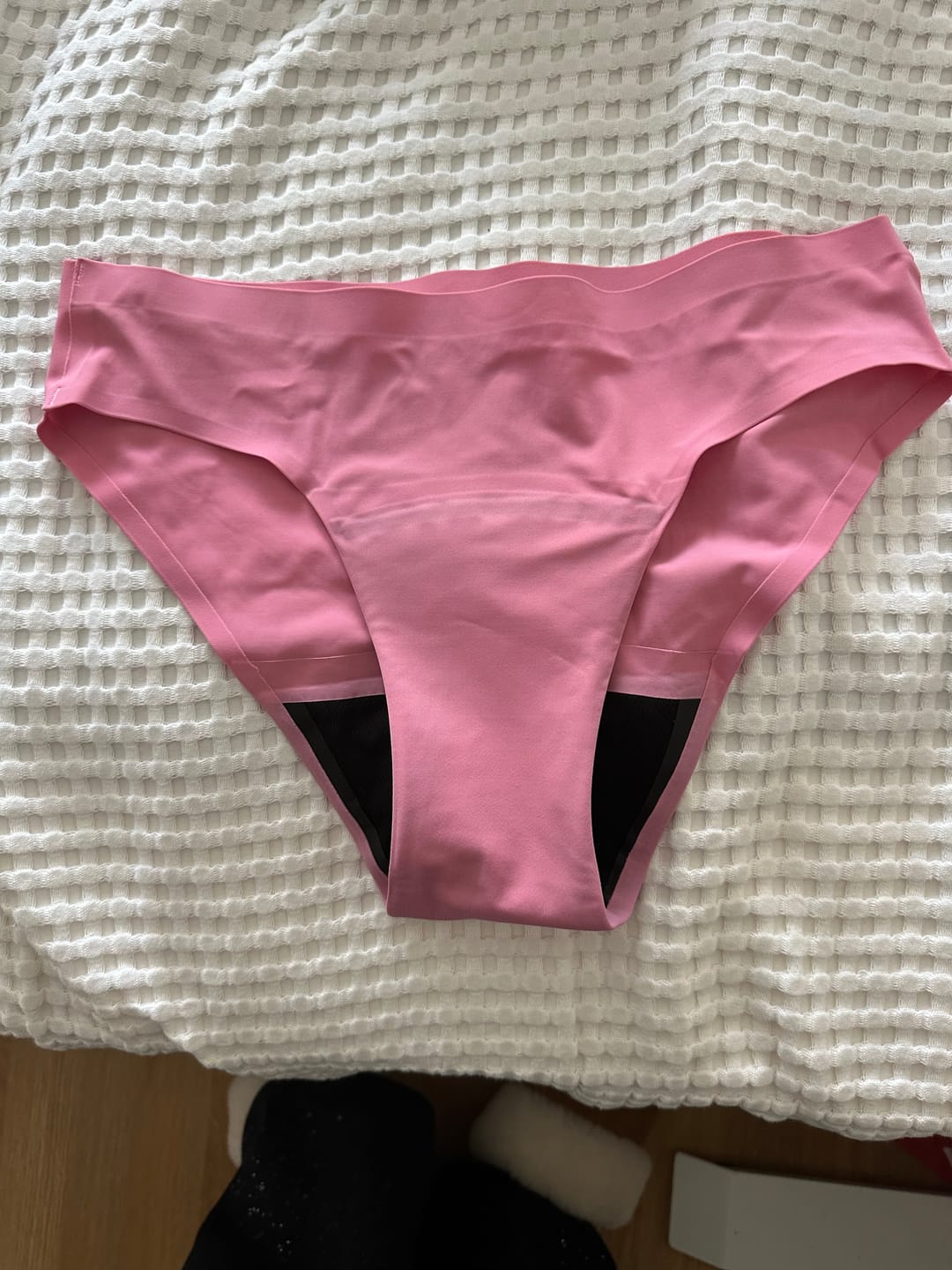 Customer photo review of Willow pink - seamless Periodenslip