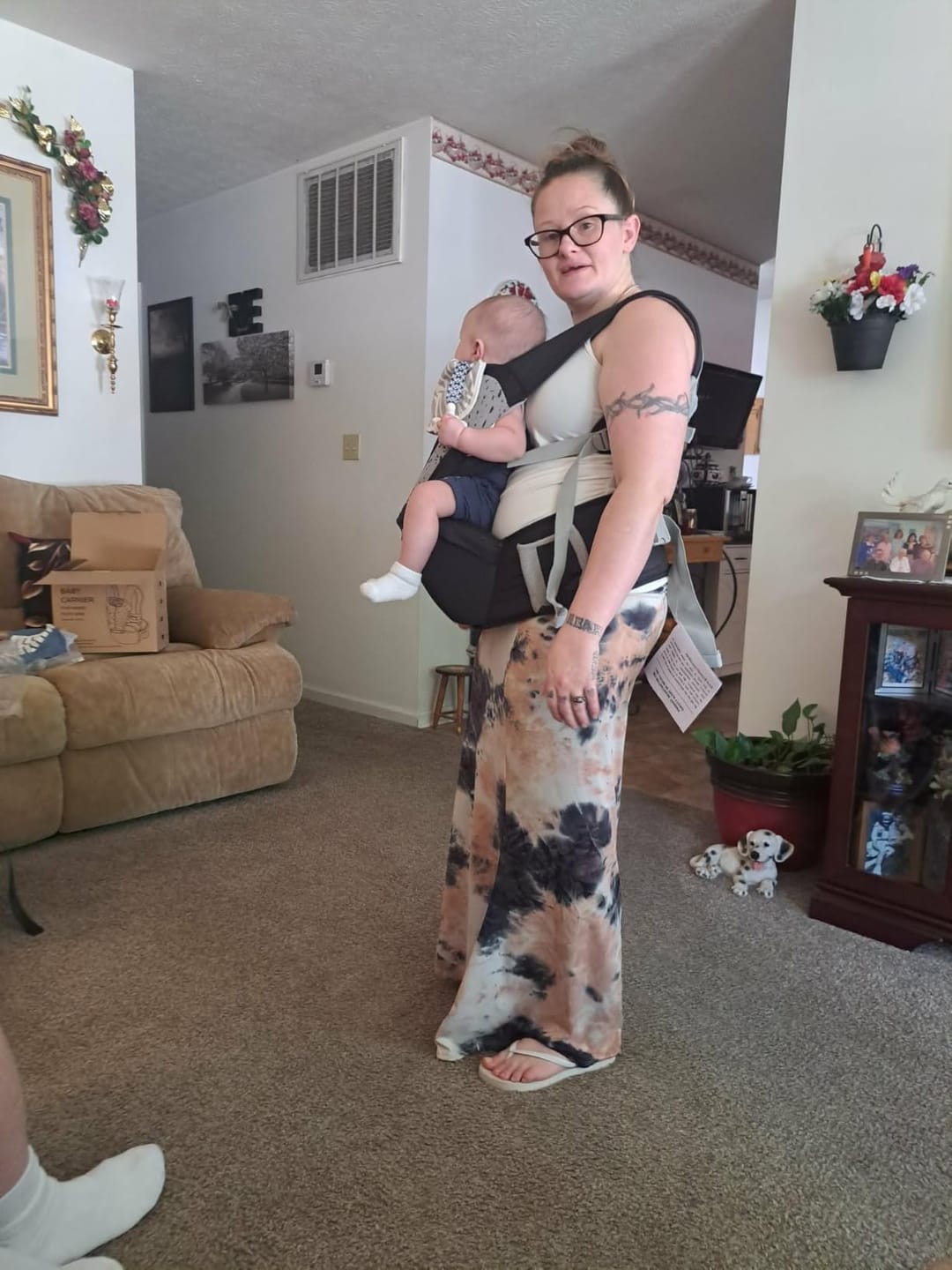 Customer photo review of Wearabe Carrier