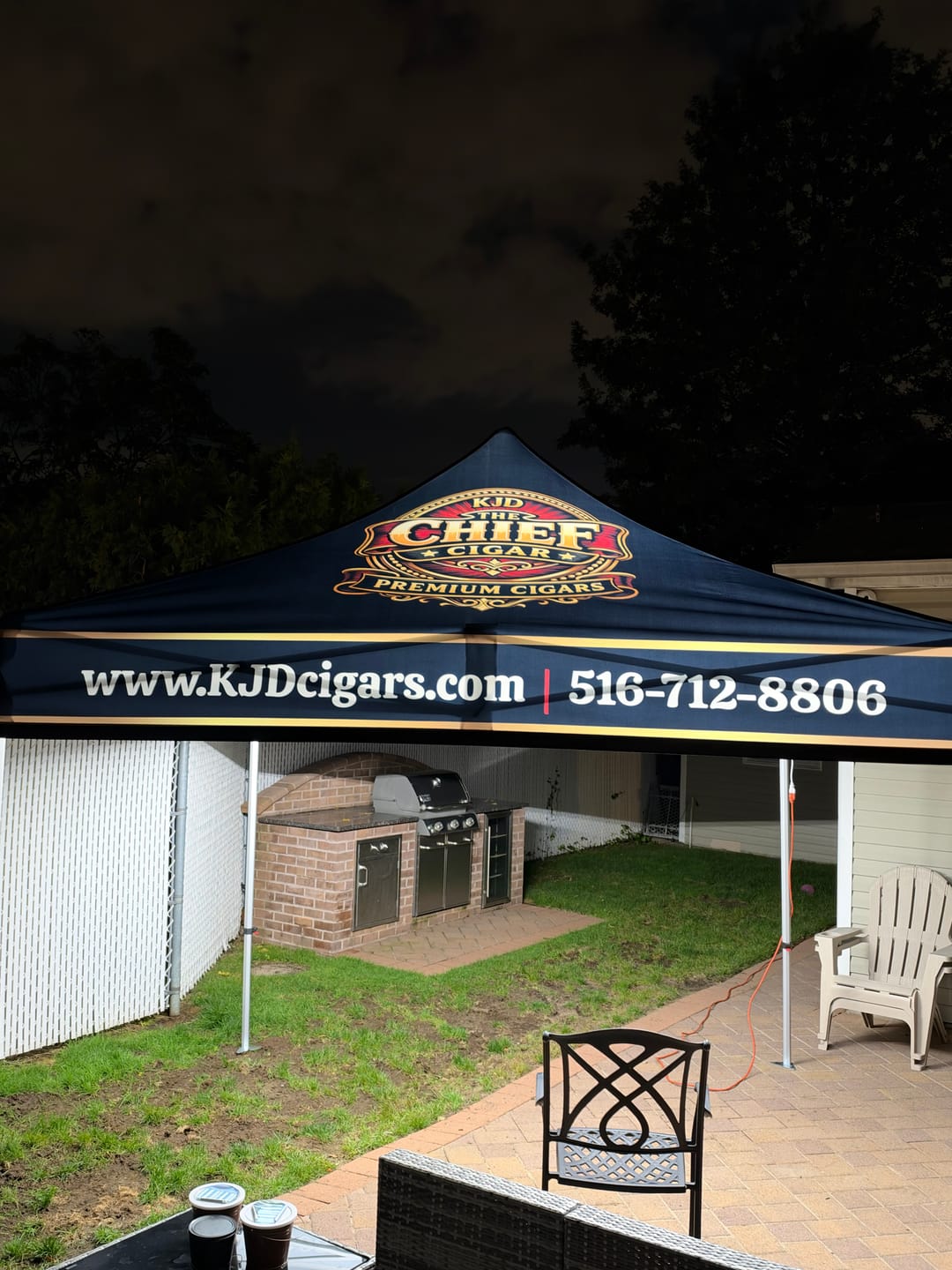 Customer photo review of Racing Canopy Pit Light Set - 10,000 Lumens
