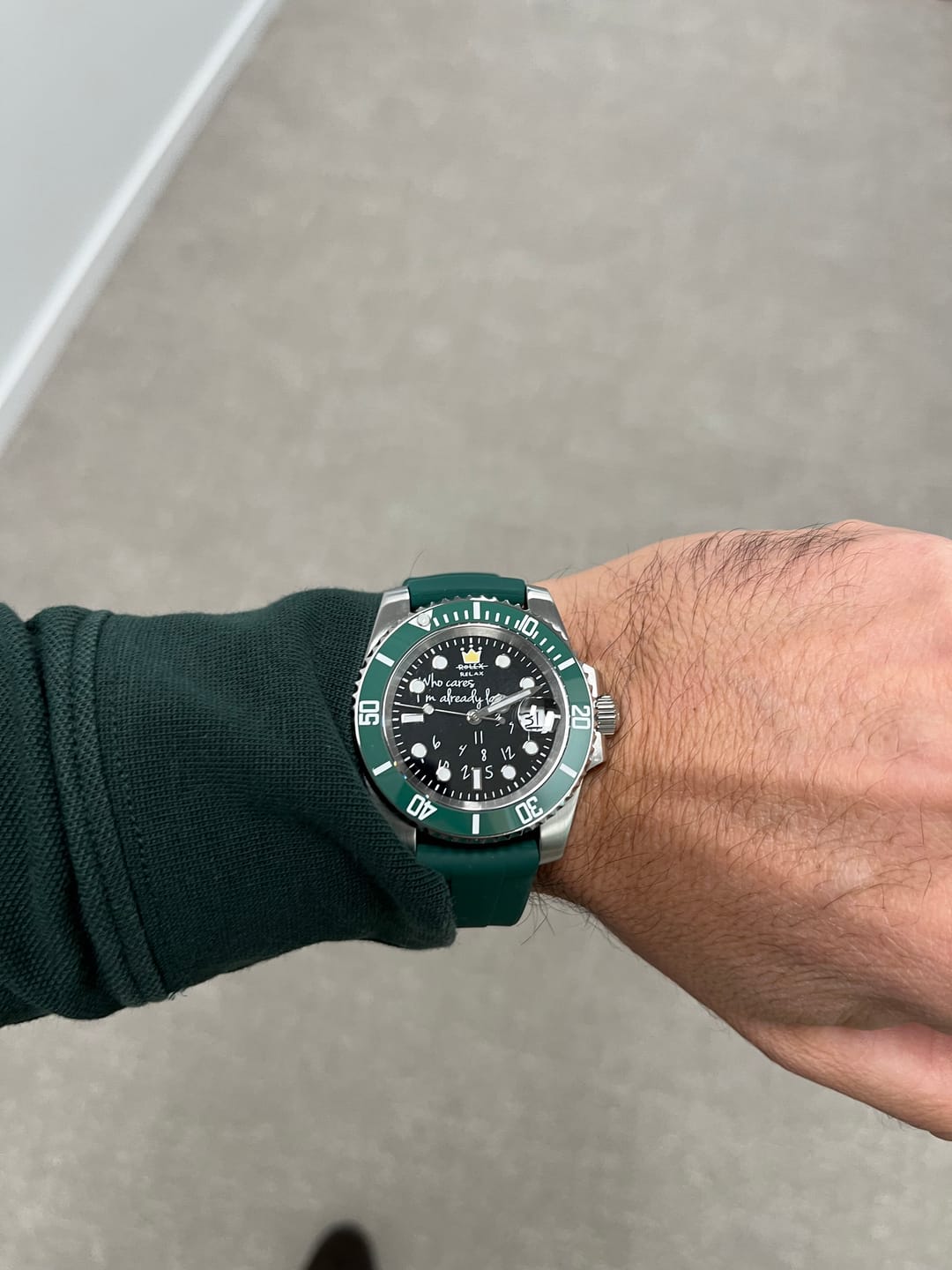 Customer photo review of Product Customization