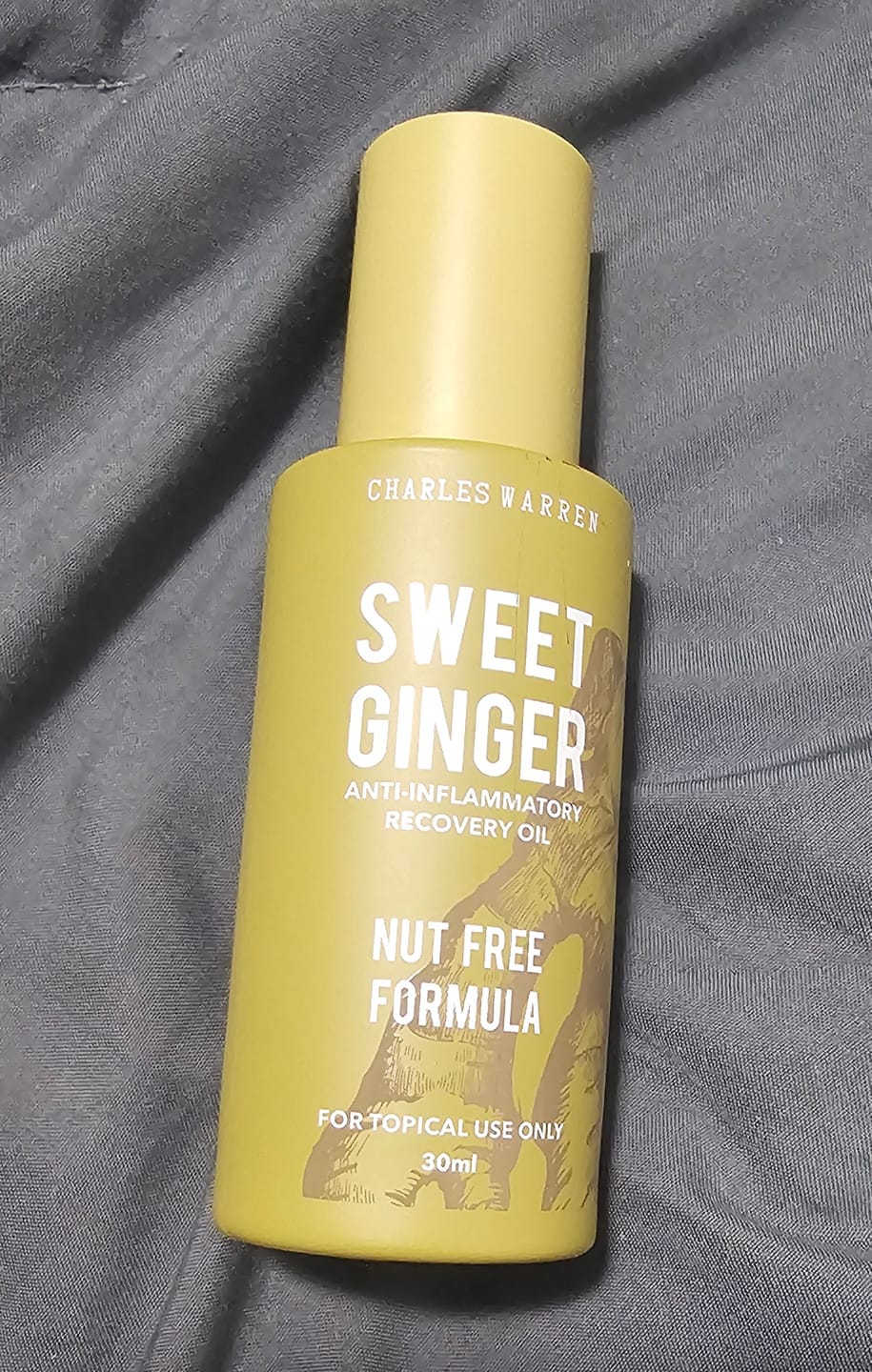 Customer photo review of [Nut-Free] Sweet Ginger Dry Oil for Sensitive Skin
