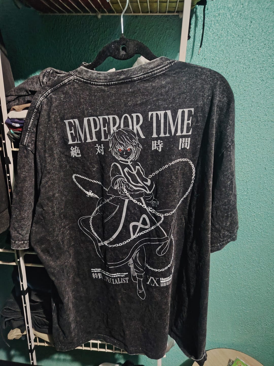 Customer photo review of Camisa Kurapika - Hunter X Hunter