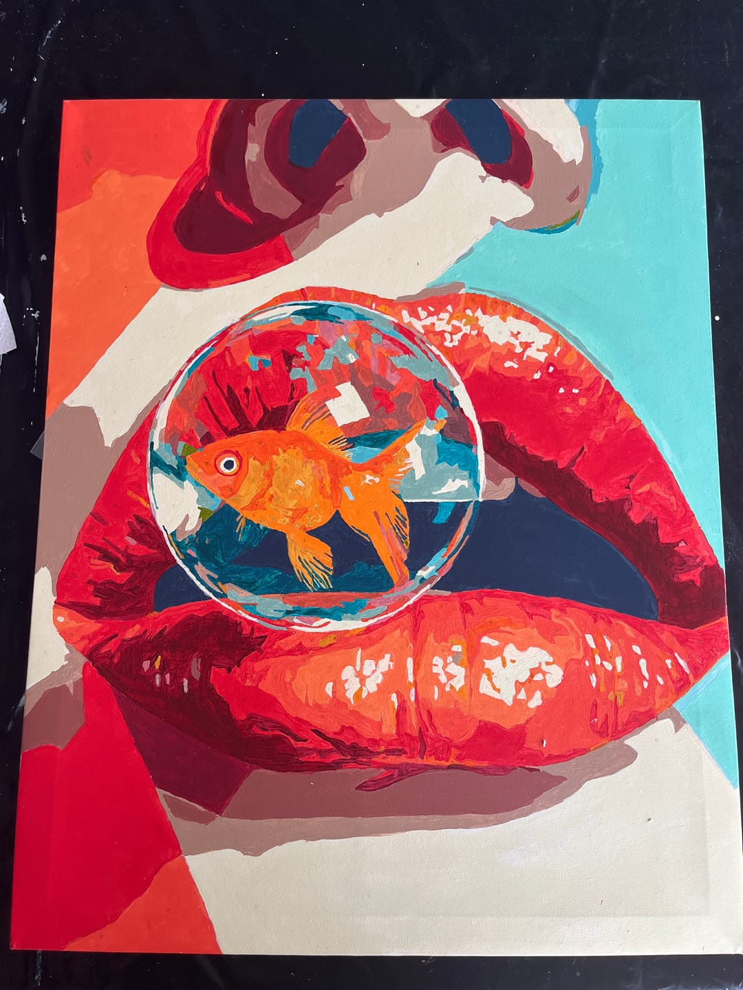 Customer photo review of Breath Out | Paint by Number