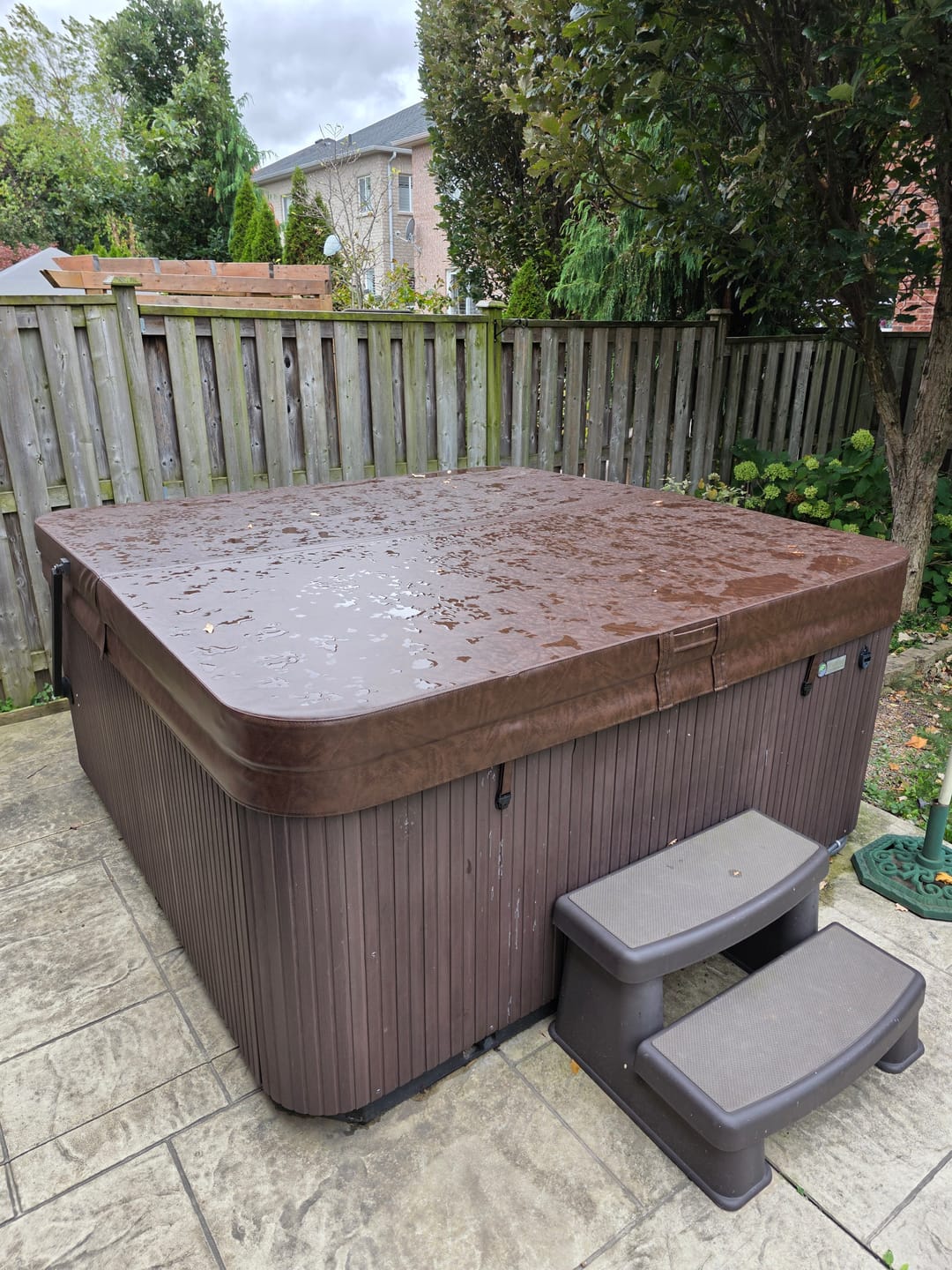 Customer photo review of Custom Spa Cover