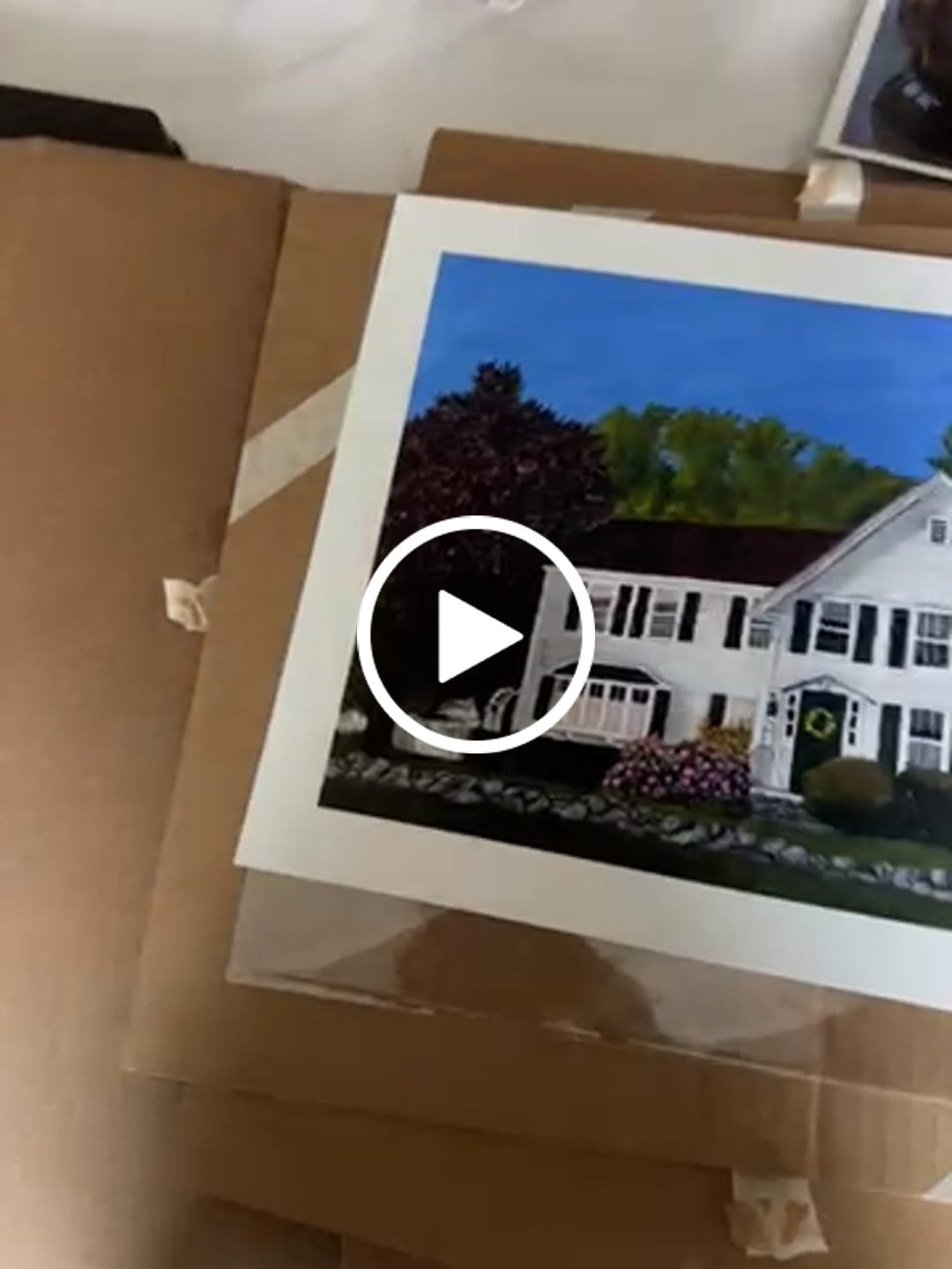 Customer video review of 9x12 Giclee Fine Art Prints