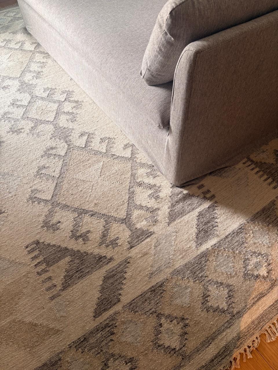 Customer photo review of Alfombra Kelim Vana
