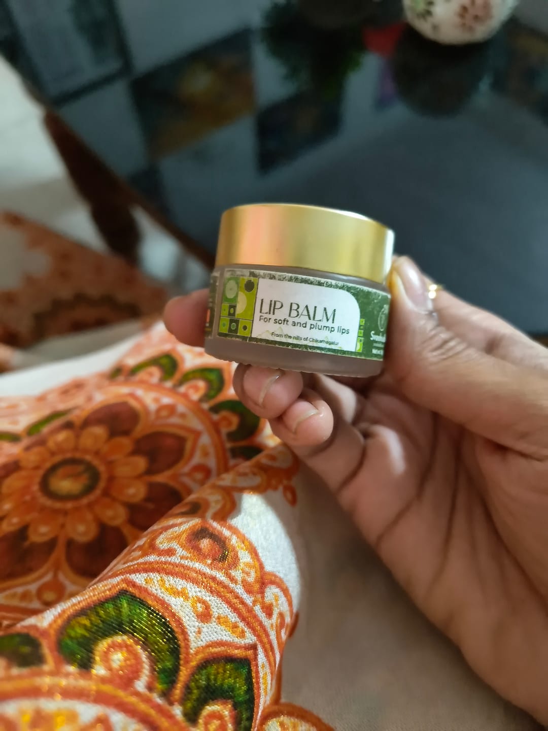 Customer photo review of Lip Balm