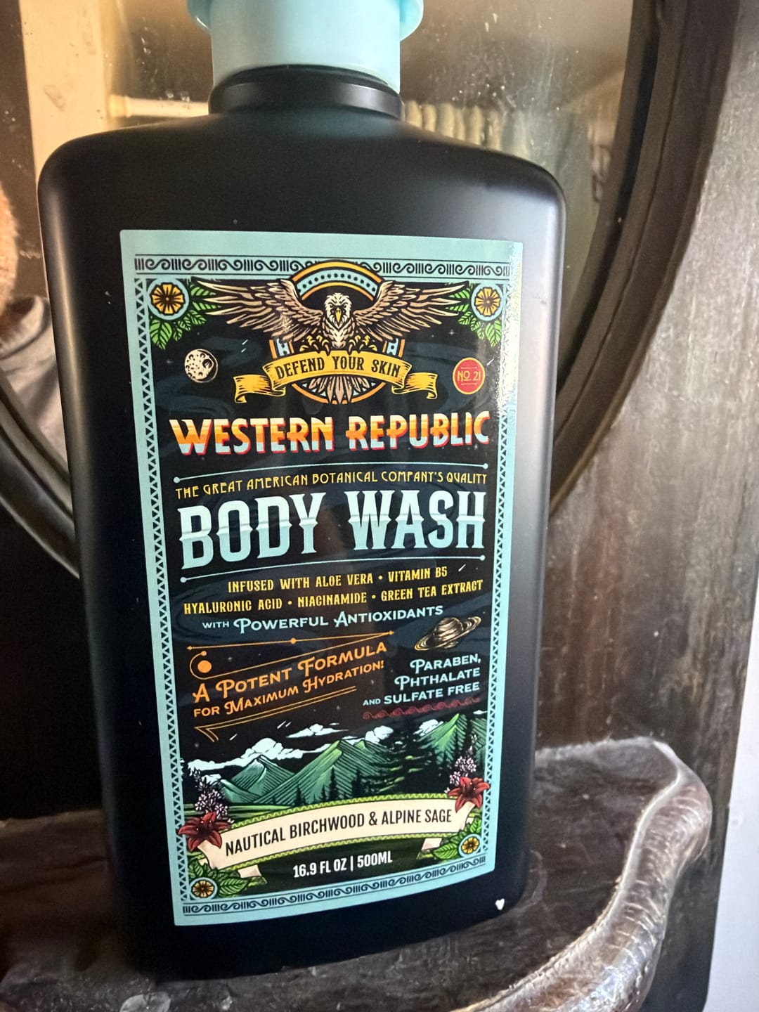 Customer photo review of Body Wash Double Scent Starter Kit
