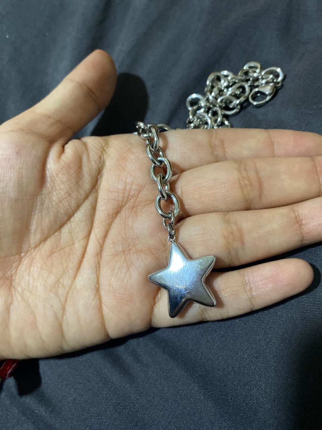 Customer photo review of Collar Dazzle Plata