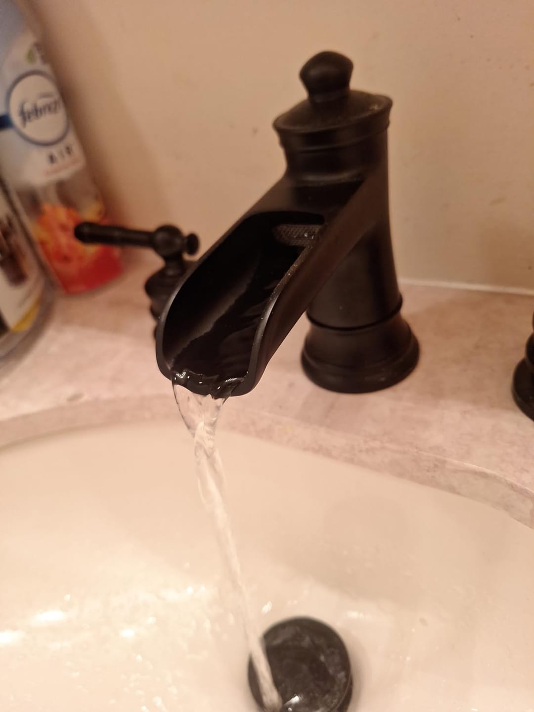 Customer photo review of Kattegat - 8-Inch Widespread Two-Handle Lavatory Faucet for Bathroom Basin