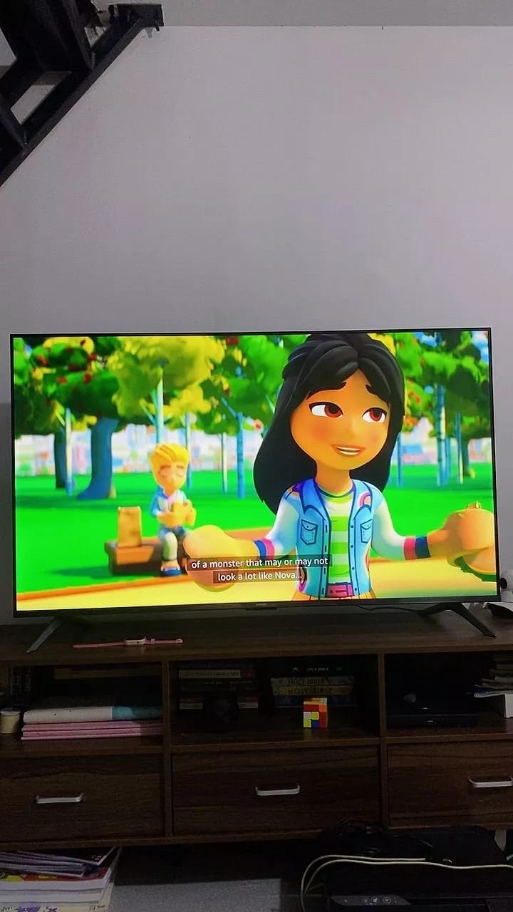 Customer photo review of Google Chromecast with Google TV - Streaming Entertainment with Voice Search - Watch Movies, Shows, and Live TV in 4K HDR Streaming Media Player - Includes Pouch and Cleaning Cloth