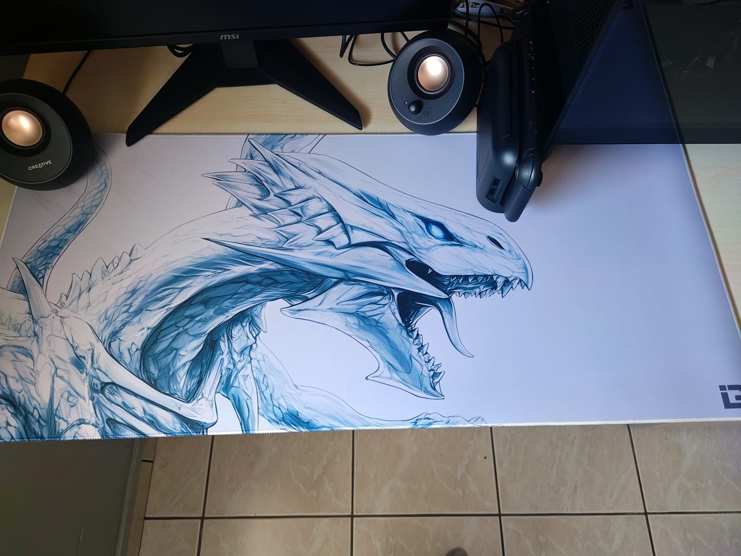 Customer photo review of Blue Eyes White
