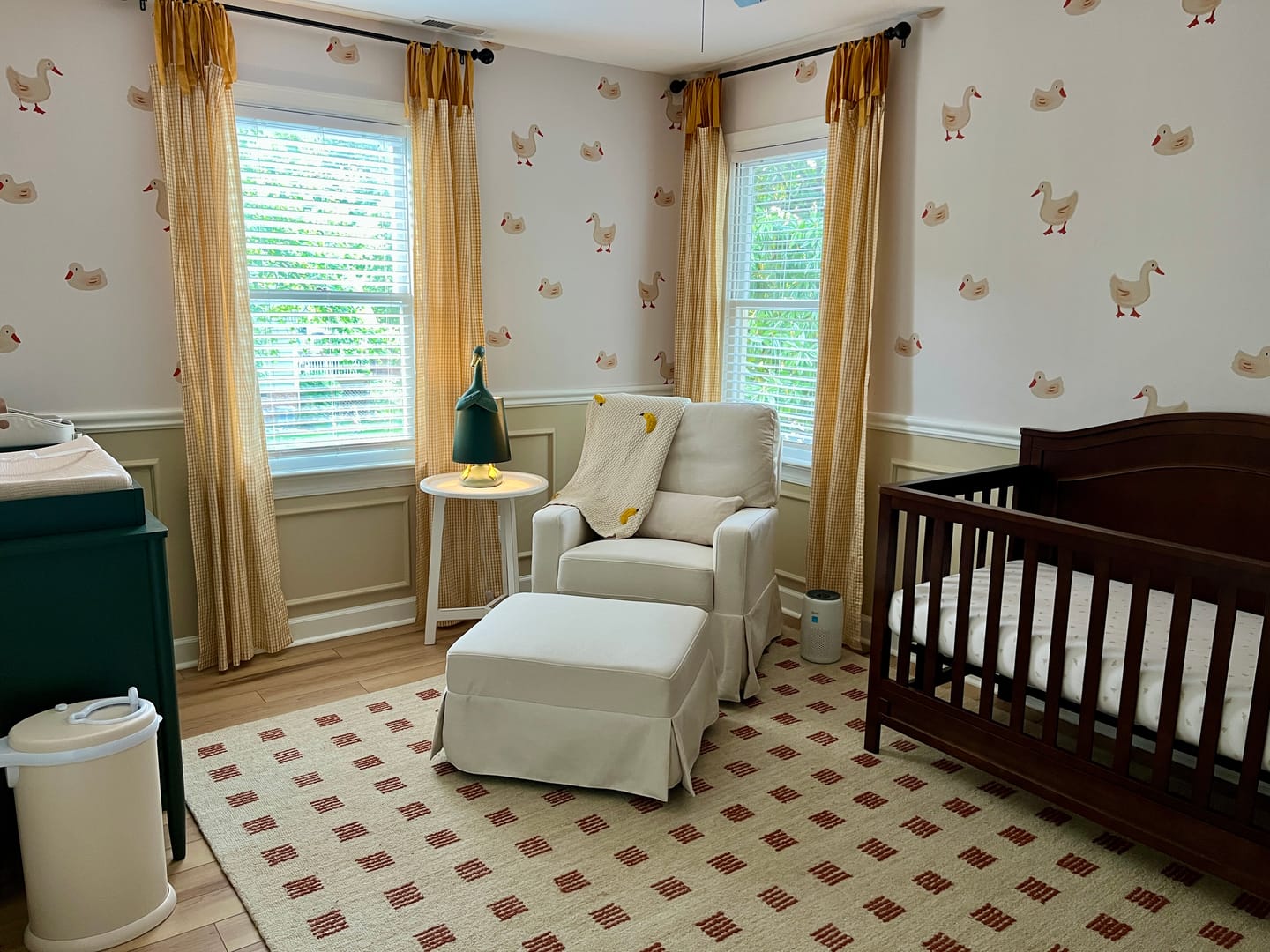 Customer photo review of Daffy Wallpaper by Shop Pudge