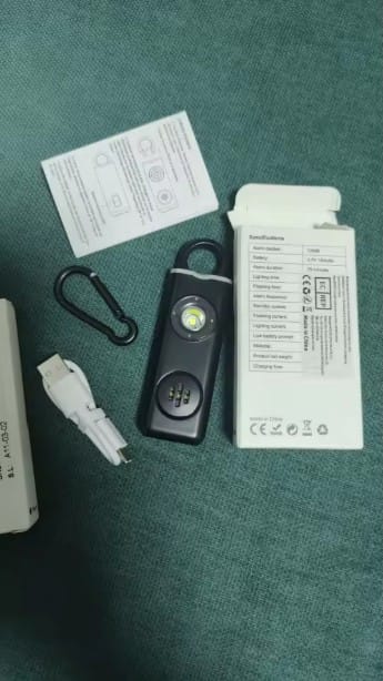 Customer photo review of Alarma Personal de Autodefensa