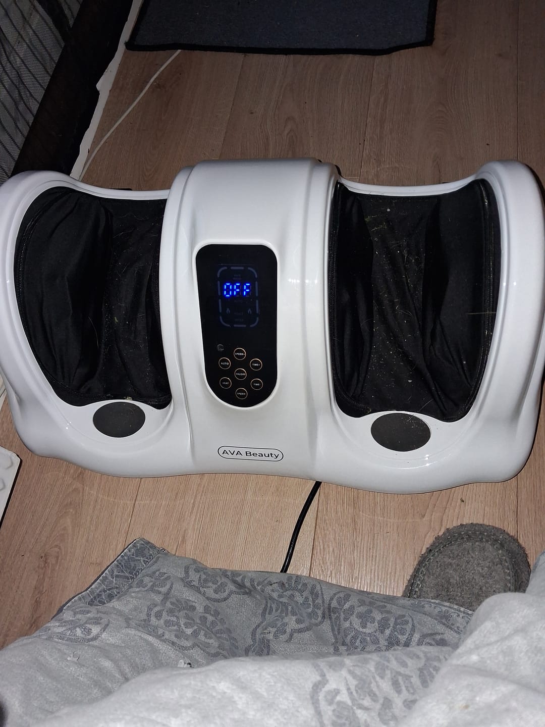 Customer photo review of Fod- og lægmassageapparat med fjernbetjening