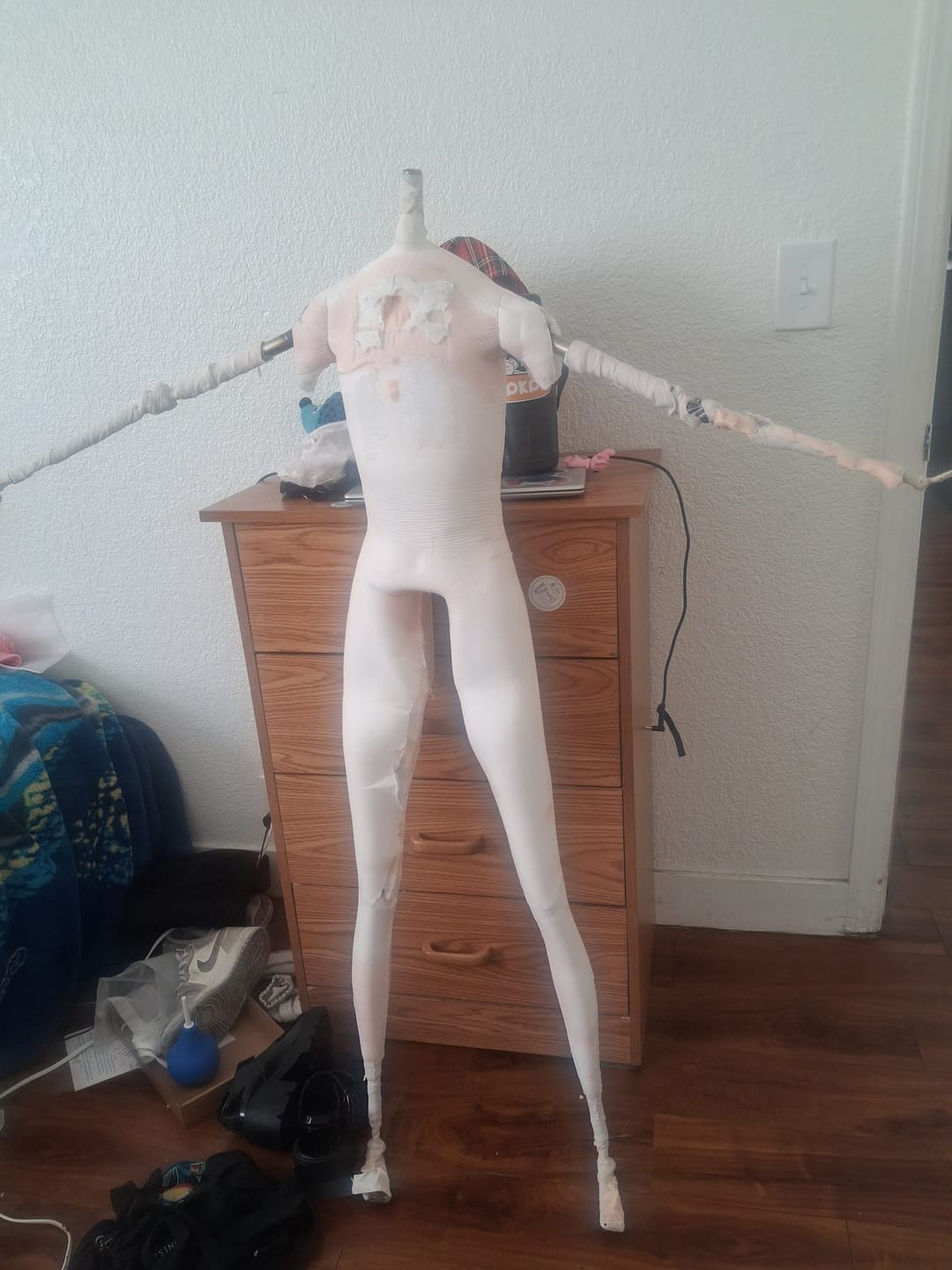 Customer photo review of US Stock - Kaia Plus 150cm S22 Full Silicone Sex Doll Natural Skin Flat Boobs Silicone Adult Love Doll