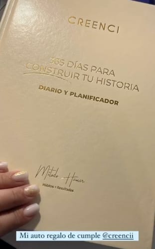Customer photo review of Diario y planificador para lograr tus metas