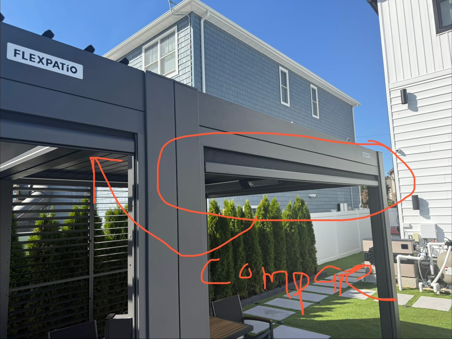 Customer photo review of Motorized Roller Shades