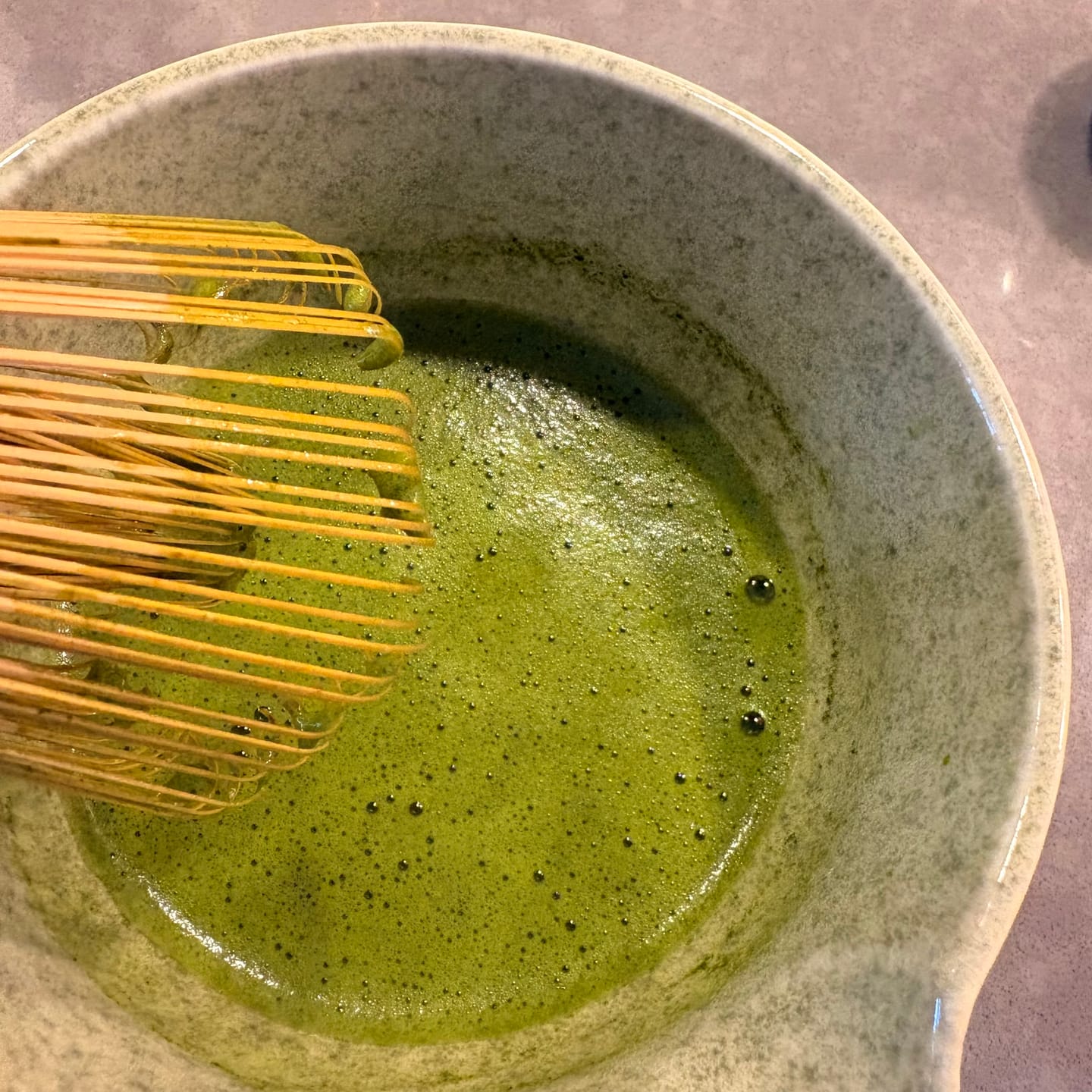 Customer photo review of 04 OMI - Premium Barista Matcha